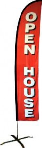 Standing Feather Flag