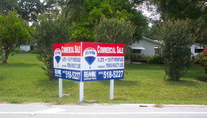 Real Estate & Commercial Real Estate Signs