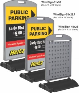 WindSign Sidewalk Signs